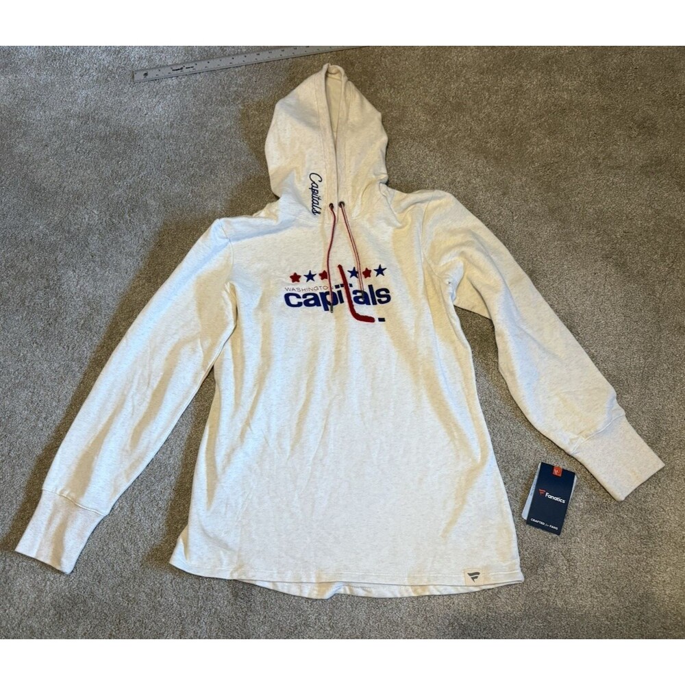 Fanatics Authentic WASHINGTON CAPITALS NHL Women's Size Large Hoodie NWT